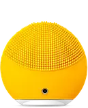 Електрична щітка, масажер для очищення шкіри обличчя Foreo LUNA Mini 2, Жовтий, фото 4