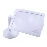 Настільна лупа з підсвічуванням Brighter Viewer, збільшення 3X, поворот на 360°, фото 3