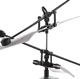 Літаюча куля м'яч гелікоптер гелікоптер сенсор, що світиться, Flying Ball Air led sensor sphere Original size від руки, фото 4