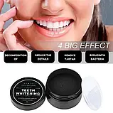 Відбілювач зубів Miracle Teeth Whitener, чорна зубна паста, фото 7