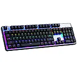 Провідна клавіатура з підсвічуванням KEYBOARD HK-6300, фото 5