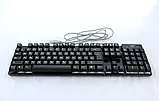 Провідна клавіатура з підсвічуванням KEYBOARD HK-6300, фото 7