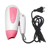 Фен для волосся дорожній Gemei GM-1756, фото 2