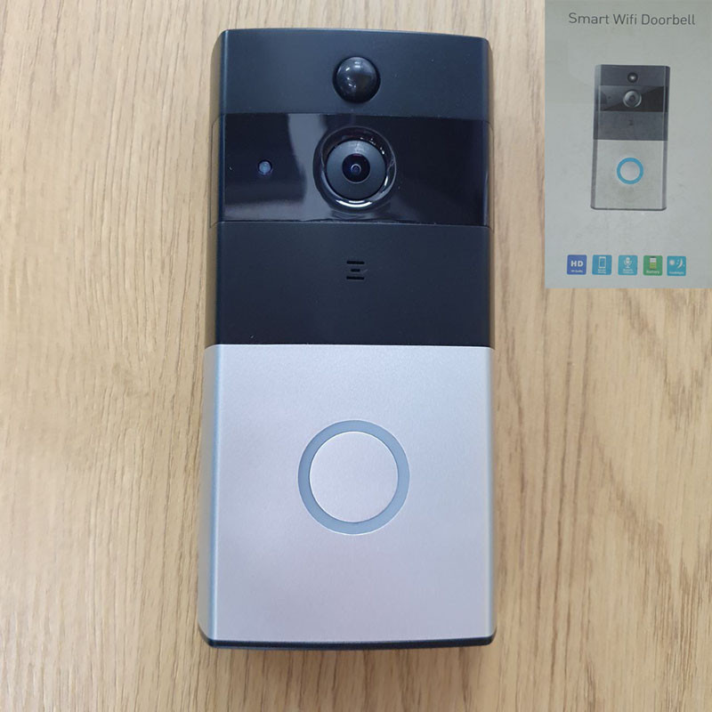 Беспроводной дверной звонок с датчиком движения AKASO wifi видеодомофон с камерой и записью для дома VIP - фото 1 - id-p2024073156