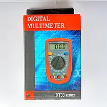 Мультиметр тестер вольтметр вольтметр амперметр DT UT33B UNI-T, фото 4
