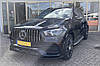 Сплітер Mercedes GLE V167 AMG-Line / 53 AMG (19-23) тюнінг обвіс губа спідниця елерон, фото 5