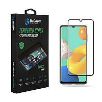 Защитное стекло BeCover для Samsung Galaxy M32 SM-M325 Black (706452) Sava Family