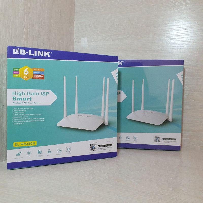 Wifi роутер LB-Link Сетевой маршрутизатор на 4 антенны 2.4GHz 300 Mbps Двухдиапазонный роутер для дома VIP - фото 7 - id-p2024079118