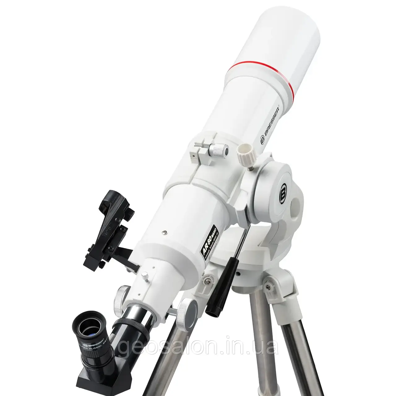 Телескоп Bresser Nano AR-80/640 AZ з сонячним фільтром і адаптером для смартфона