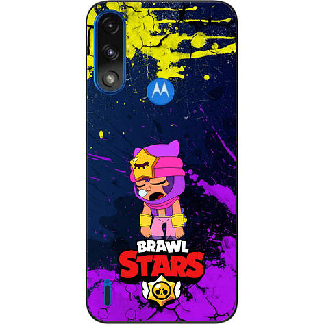 Силіконовий чохол Case для Motorola Moto E7 Power з картинкою Бравл Сенді, фото 1
