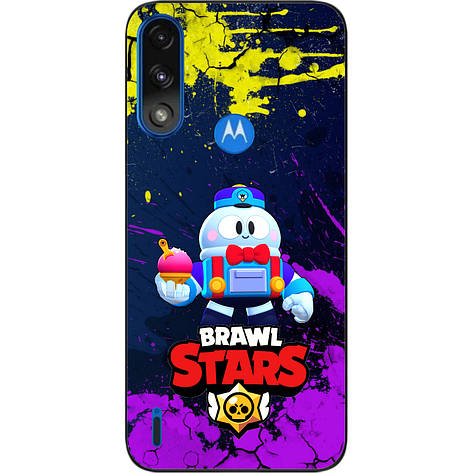 Силіконовий чохол Case для Motorola Moto E7 Power з картинкою Бравл Лу, фото 1