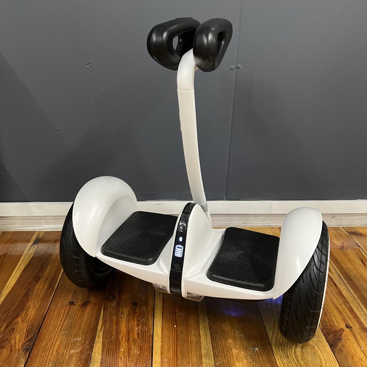 Сигвей segway гироскутер с ручкой Ninebot Mini Гироборд с палкой, мини гироскутеры с подсветкой для взрослых - фото 1 - id-p2024079239