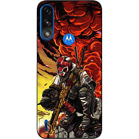 Силіконовий чохол Case для Motorola Moto E7 Power з картинкою Call of Duty Сезон 3