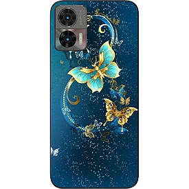 Чохол силіконовий Case для Motorola Edge 30 Neo з картинкою Красиві метелики