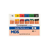 Гуттаперчевые штифты стоматологические MDS кон. 06 45