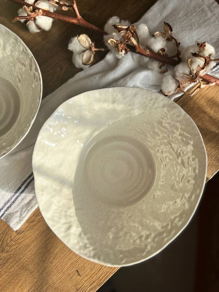 Тарілка для пасти «Корал», «Капучино»