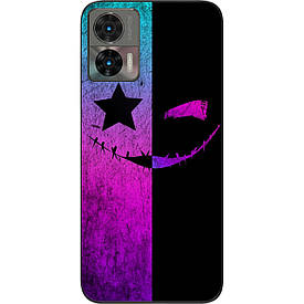 Силіконовий чохол Case для Motorola Edge 30 Neo з картинкою Смайл