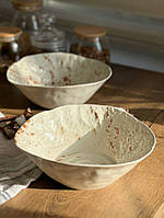 Тарілка для пасти «Корал», «Коричневий Лофт плюс"