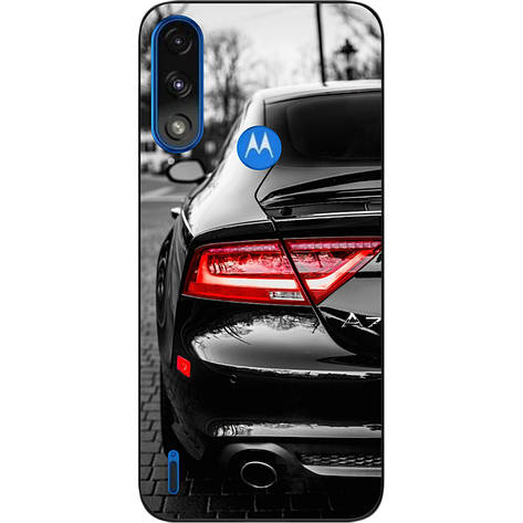 Бампер силіконовий Case для Motorola Moto E7i Power з малюнком Машина, фото 1