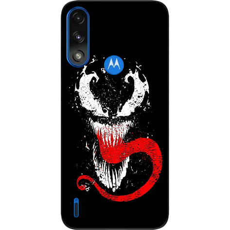 Силіконовий чохол Case для Motorola Moto E7i Power з картинкою Веном, фото 1