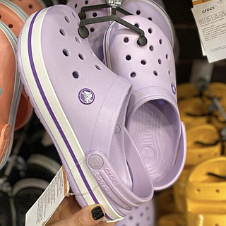 Lavender crocs deals