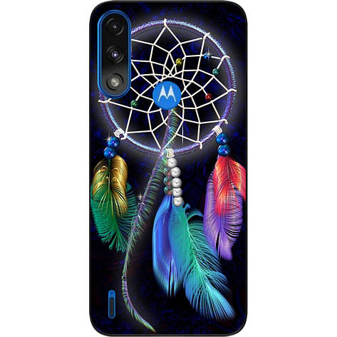 Оригінальний бампер Case для Motorola Moto E7i Power з картинкою Ловець снів, фото 1