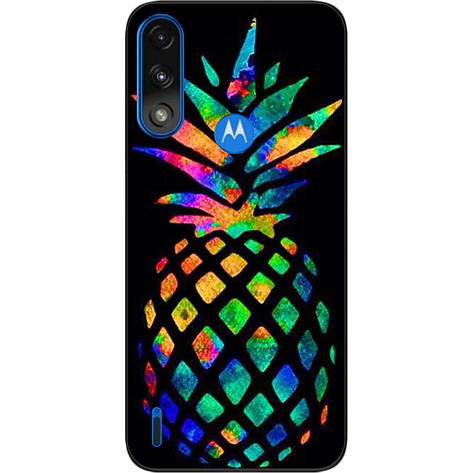 Оригінальний чохол Case для Motorola Moto E7i Power з картинкою Ананас, фото 1