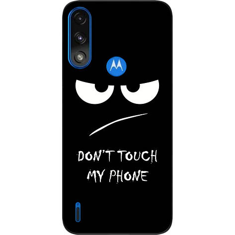 Оригінальний чохол Case для Motorola Moto E7i Power з картинкою очей, фото 1