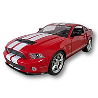 Машинка на пульті керування дитяча акумуляторна Ford Mustang Shelby GT500 34 см синя на радіокеруванні Червоний