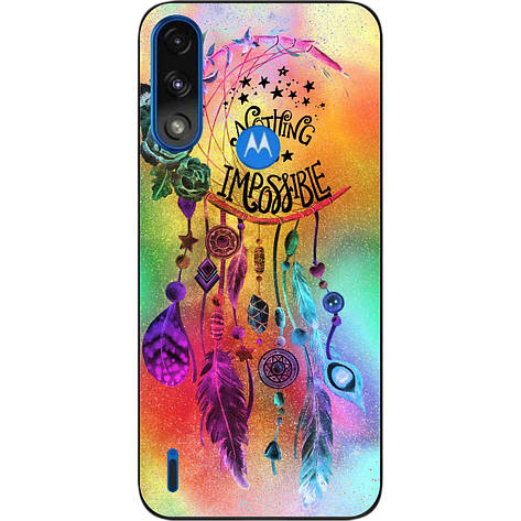 Силіконовий чохол Case для Motorola Moto E7i Power з картинкою Оберег, фото 1