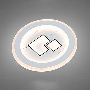Настінно-стельовий LED світильник 32 Вт колір каркасу білий D-23100