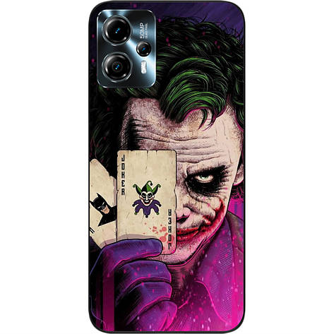 Бампер силіконовий Case для Motorola Moto G13 з малюнком Джокер, фото 1