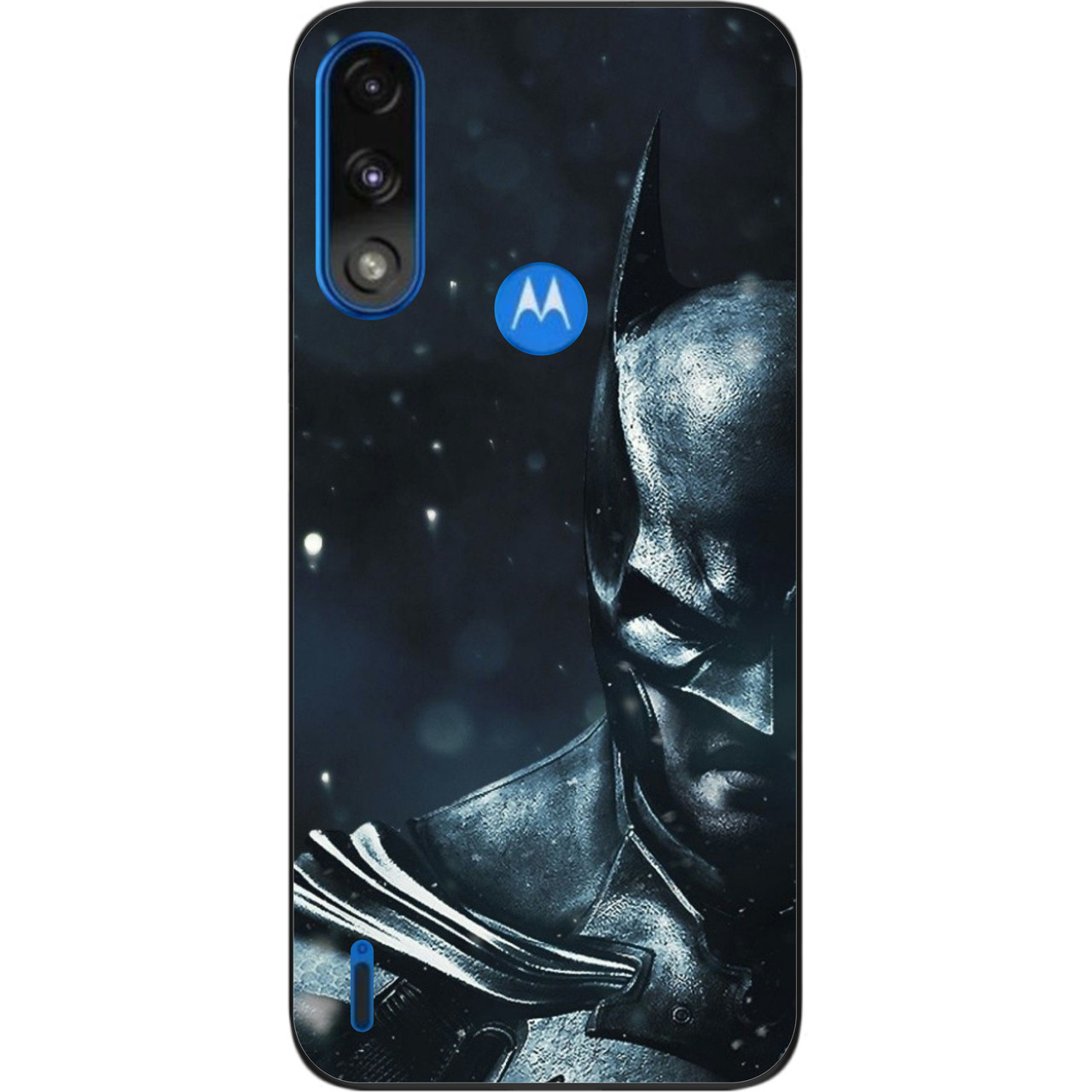 Силіконовий чохол Case для Motorola Moto E7i Power з картинкою Бетмен