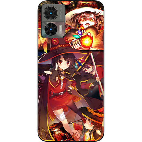 Силіконовий чохол Case для Motorola Edge 30 Neo з картинкою Аніме Мегумін, фото 1