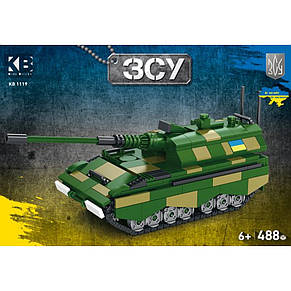 Конструктор блоковий дитячий військова техніка ЗСУ Limo Toy KB 1119 САУ PzH 2000 (488 деталей), фото 4