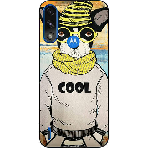 Силіконовий чохол Case для Motorola Moto E7i Power з картинкою Собака, фото 1