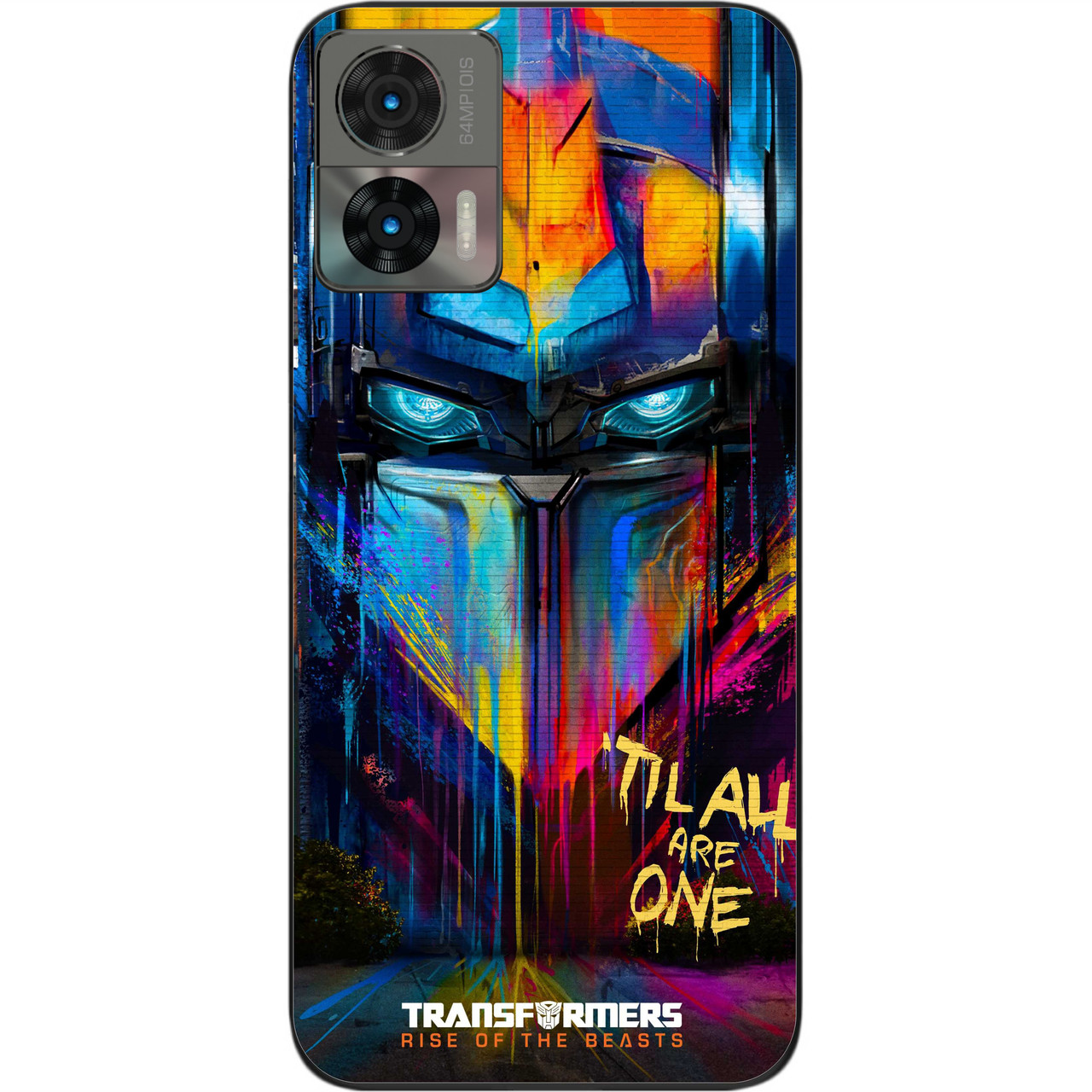 Силіконовий чохол Case для Motorola Edge 30 Neo з картинкою Трансформери Арт