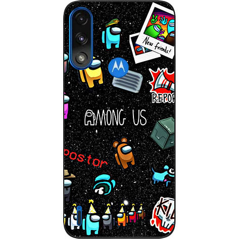 Силіконовий чохол Case для Motorola Moto E7i Power з картинкою Among Us Знайди мене, фото 1