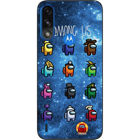 Силіконовий чохол Case для Motorola Moto E7i Power з картинкою Among Us Один із нас, фото 1