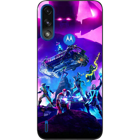 Силіконовий чохол Case для Motorola Moto E7i Power з картинкою Ігри Битва, фото 1