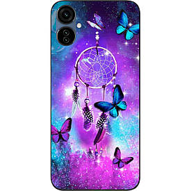 Чохол силіконовий Case для Tecno Camon 19 Neo (CH6i) з картинкою Метелики й оберег