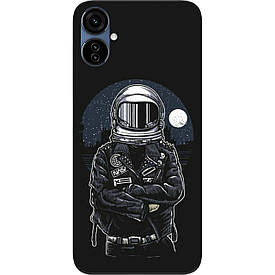 Чохол силіконовий Case для Tecno Camon 19 Neo (CH6i) з картинкою Космонавт і місяць