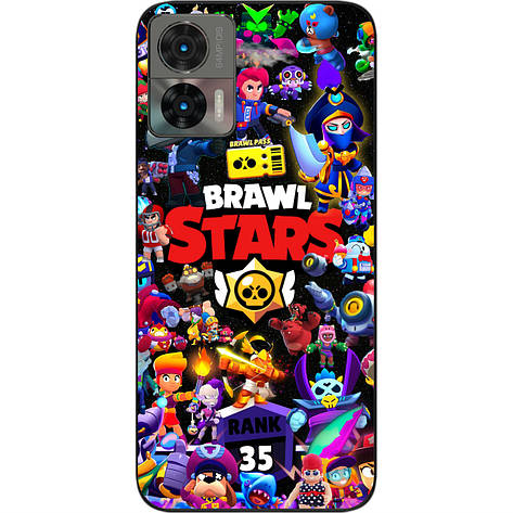 Силіконовий чохол Case для Motorola Edge 30 Neo з картинкою Бойци Бравл, фото 1