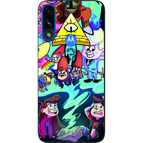 Силіконовий чохол Case для Motorola Moto E7i Power з картинкою Гравіті Фолз, фото 1