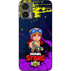 Силіконовий чохол Case для Motorola Edge 30 Neo з картинкою Бравл Джессі