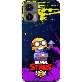 Силіконовий чохол Case для Motorola Edge 30 Neo з картинкою Бравл Карл