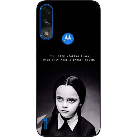 Силіконовий чохол Case для Motorola Moto E7i Power з картинкою Вендзів, фото 1