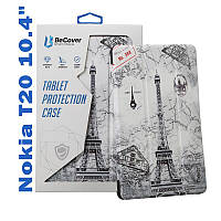 Чехол-книга BeCover Smart для Nokia T20 10.4" Paris (708059) Sava Family