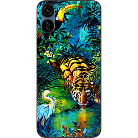 Силіконовий чохол Case для Tecno Camon 19 Neo (CH6i) з картинкою Джунглі