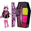 Монстр Хай Дракулаура Лялька Monster High Skulltimate Secrets: Neon Frights Draculaura HNF78, фото 3